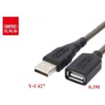 DÂY CÁP NỐI DÀI USB 2.0 DÀI 0.3M UNITEK Y-C427