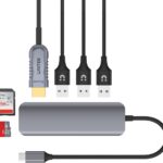 HUB USB TYPE-C TO 3USB 3.0/HDMI/TF.SD UNITEK H1107F