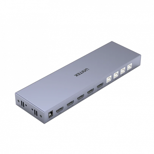 SWICH HDMI 2.0 KVM Switch 4 In 1 Out UNITEK V306A