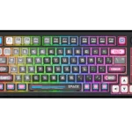 Bàn phím cơ gaming khung CNC aluminum 3 chế độ  REDRAGON URANUS PRO K732MC-RGB-PRO