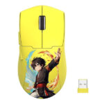 Chuột chơi game không dây Bluetooth và có dây Redragon K1ng Max Anime màu vàng M918AKB-PRO