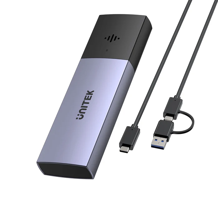 Vỏ Box SSD M.2 chống mất cắp thông minh SolidForce UNITEK S1251AGY01 Vỏ Box SSD M.2 chống mất cắp thông minh SolidForce UNITEK S1251AGY01