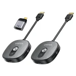 Bộ phát và thu HDMI không dây 4K30HZ 50M UNITEK V1717CBK01